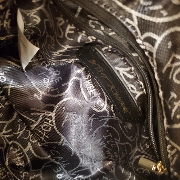 Betsey Johnson mini bag with floral prints and bow with jewelry details - Picture 7 of 9